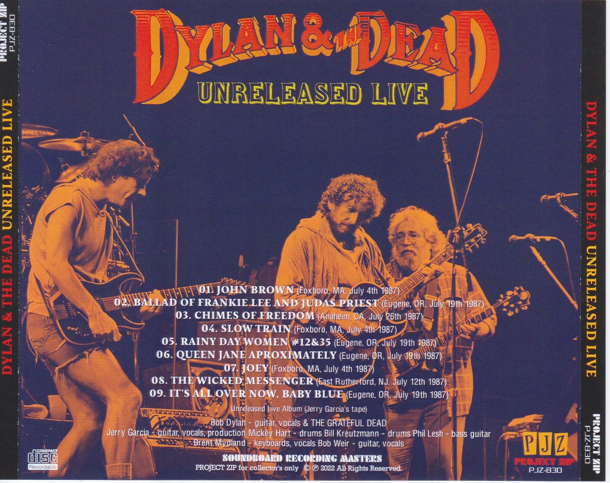 欧LP Bob Dylan &amp;amp; The Grateful Dead Dylan &amp;amp; The Dead 19075823171 Columbia /00260 Dylan & the Dead - Amazon.com Music