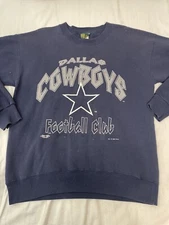 Vintage Dallas Cowboys Sweatshirt Mens Large Crew Neck Pullover Home Team NFL 94