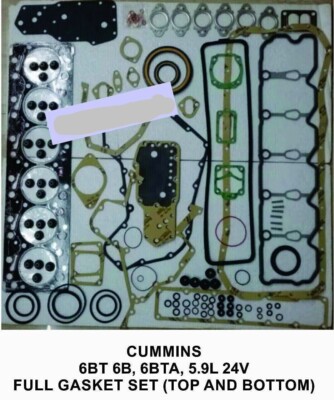 5x CUMMINS 6B 6BT 6BTA HEAD GASKET SET 12V 89-98 5.9L DIESEL MOTOR 5x CUMMINS 6B 6BT 6BTA HEAD GASKET SET 12V 89-98 5.9L DIESEL MOTOR