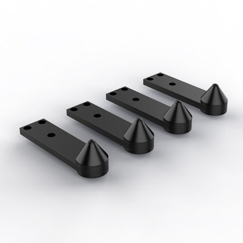 4PCS 39mm Aluminium Speaker Spike Shockproof Isolation Stand Feet Nail Non-Slip - Afbeelding 10 van 13
