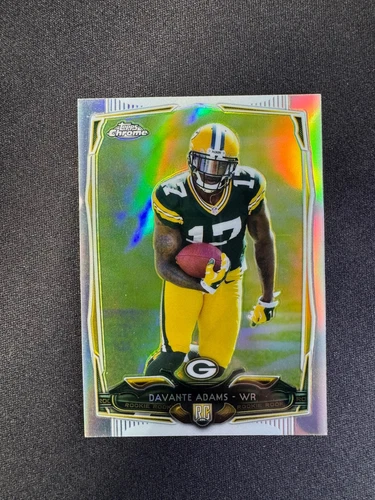 2014 Topps Chrome Davante Adams RC Refractor #114 Packers Rams Rookie