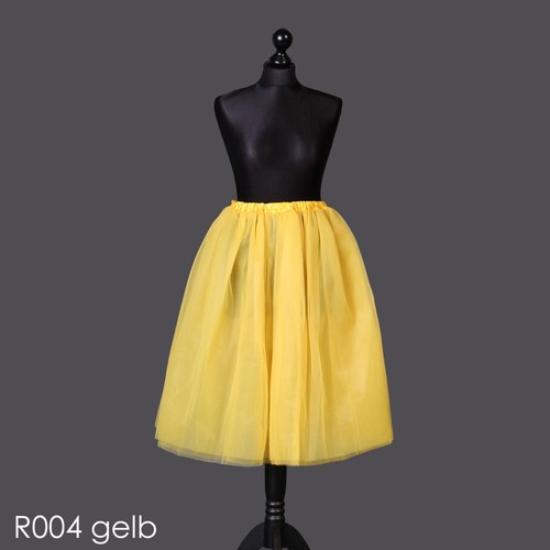 Ballettrock Tüllrock 70cm Tanzrock S-XXXL 5 Lagen wadenlang Tutu 20LF - Bild 25 von 53