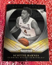 2021 Panini Prizm Draft Picks Scottie Barnes Brilliance RC FSU/ Toronto Raptors