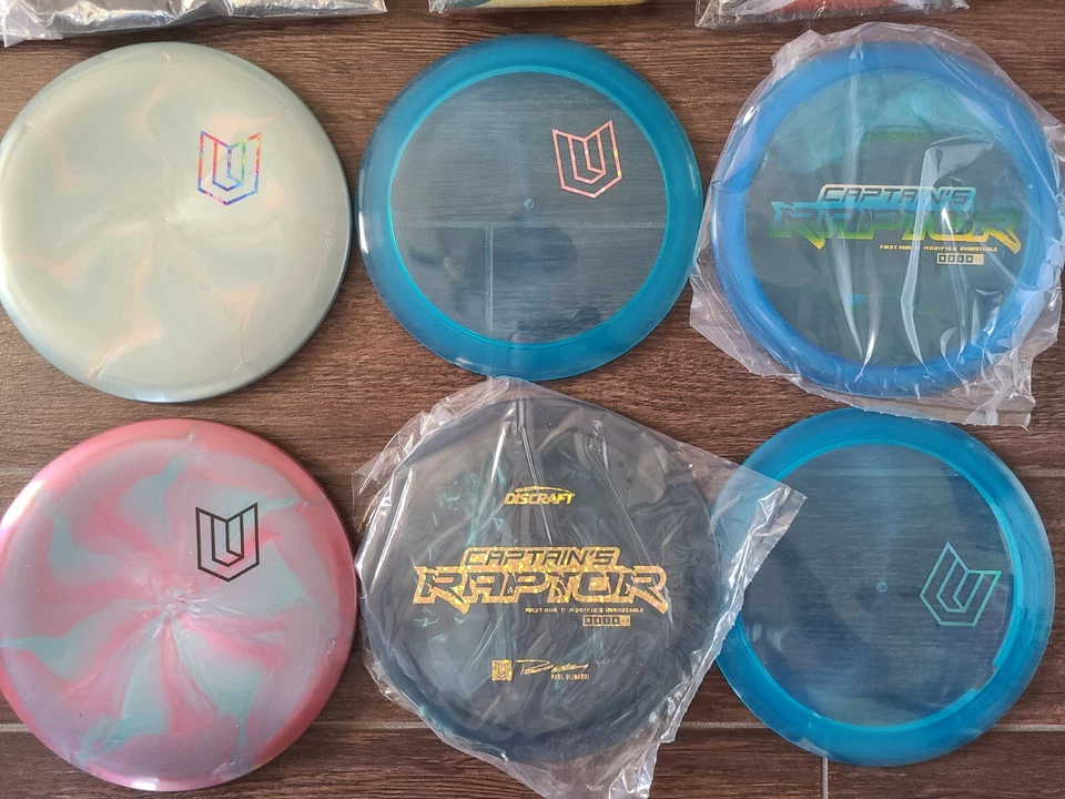 NUEVO Ledgestone Discraft Uli Set 2 Camisas 2 Toallas 6 Discos Captain's Raptor Foto 2 de 4