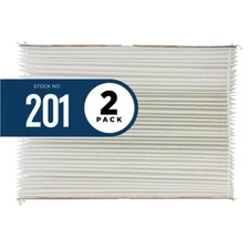 Aprilaire 201 (2-Pack) - Filter For Purifier Models 2200, 2250,Space-Gard 2200