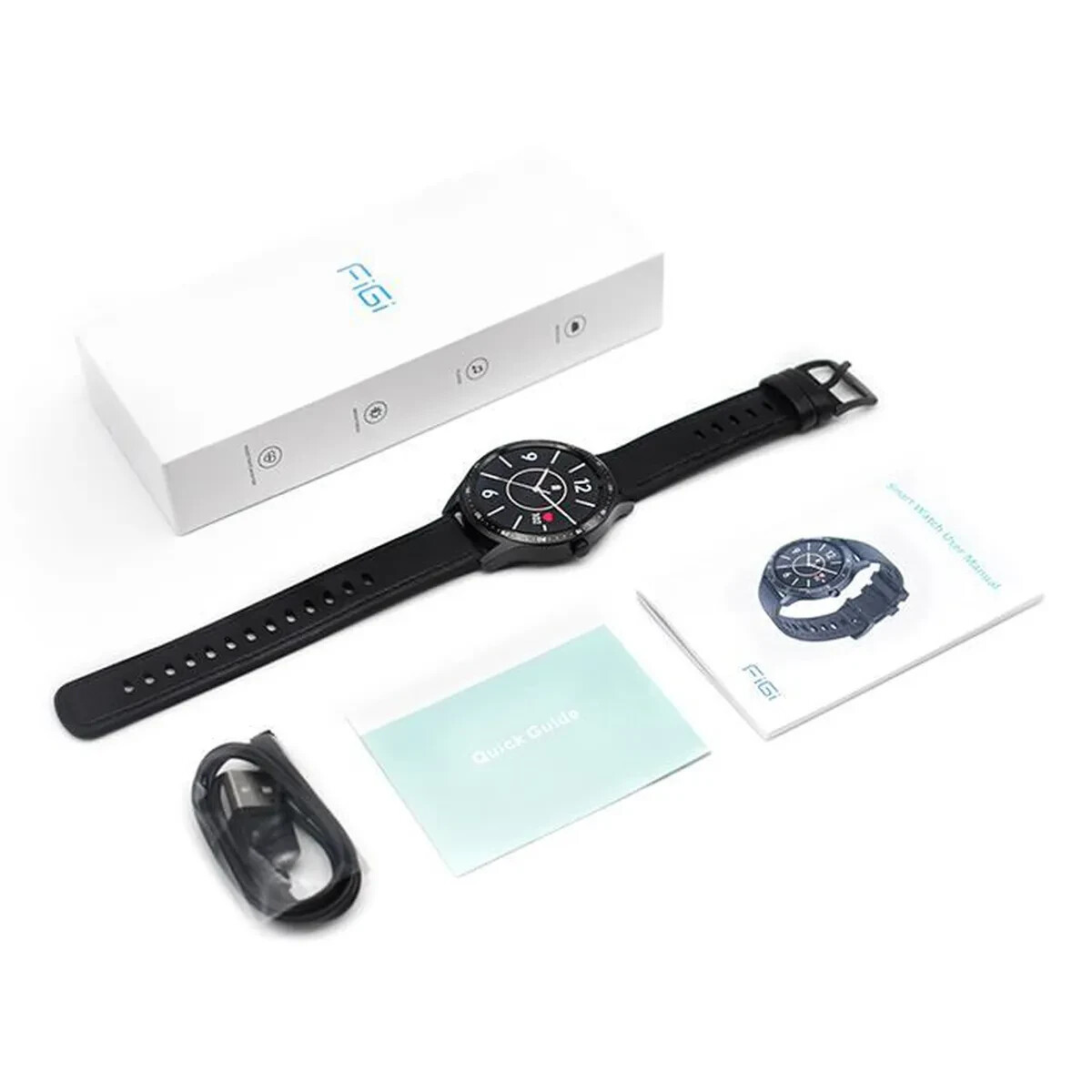 Smartwatch FiGi S32 Montre Connectée Bluetooth 5.1" Etanche IP67 pour Samsung os eBay