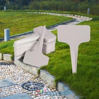 Waterproof Plastic T-type Plant Shrub Tree Labels Tags Markers 10cm X 6cm Garden on sale Waterproof Plastic T-type Plant Shrub Tree Labels Tags Markers 10cm X 6cm Garden on sale