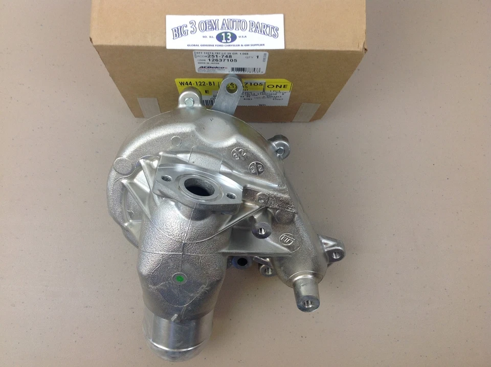 Chevrolet GMC 2500 3500 Duramax Diesel Water Pump Kit new genuine OEM ACDELCO - Image 2 of 4