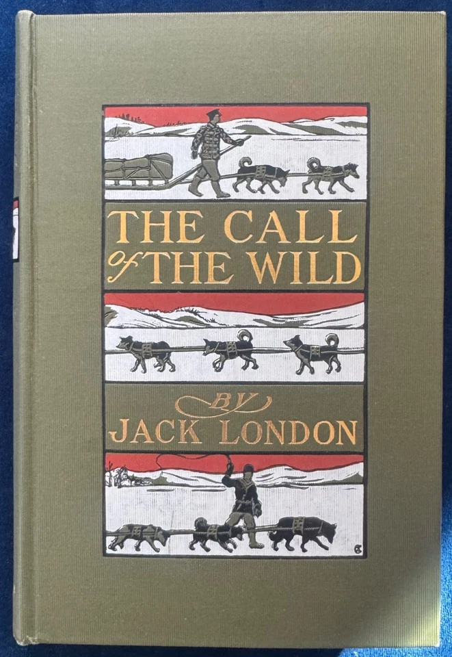 Зов дикой природы подписанный 1905 издание с Джеком Лондоном табличка - Изображение 2 из 4