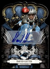 2010 Panini Crown Royale Rookie Gold Auto David Gettis 16/25 #124