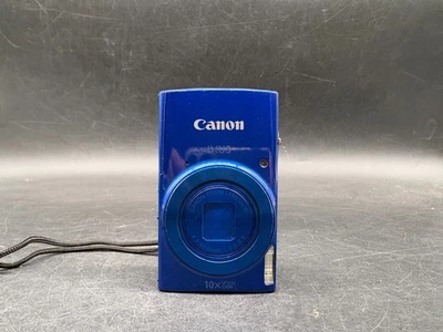 Canon IXUS 180 Digitalkamera Blau 10x Zoom HD WI-FI Kompakt Vintage Geprüft - Bild 1 von 4
