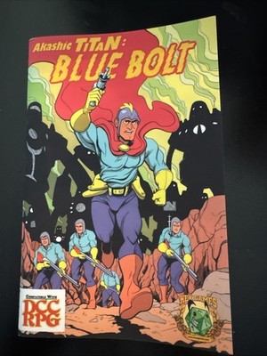 Akashic Titan: Blue Bolt RPG For Dungeon Crawl Classics- Kickstarter