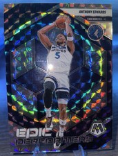2024-25 Panini Mosaic - Epic Performers Anthony Edwards #9 Mosaic Prizm