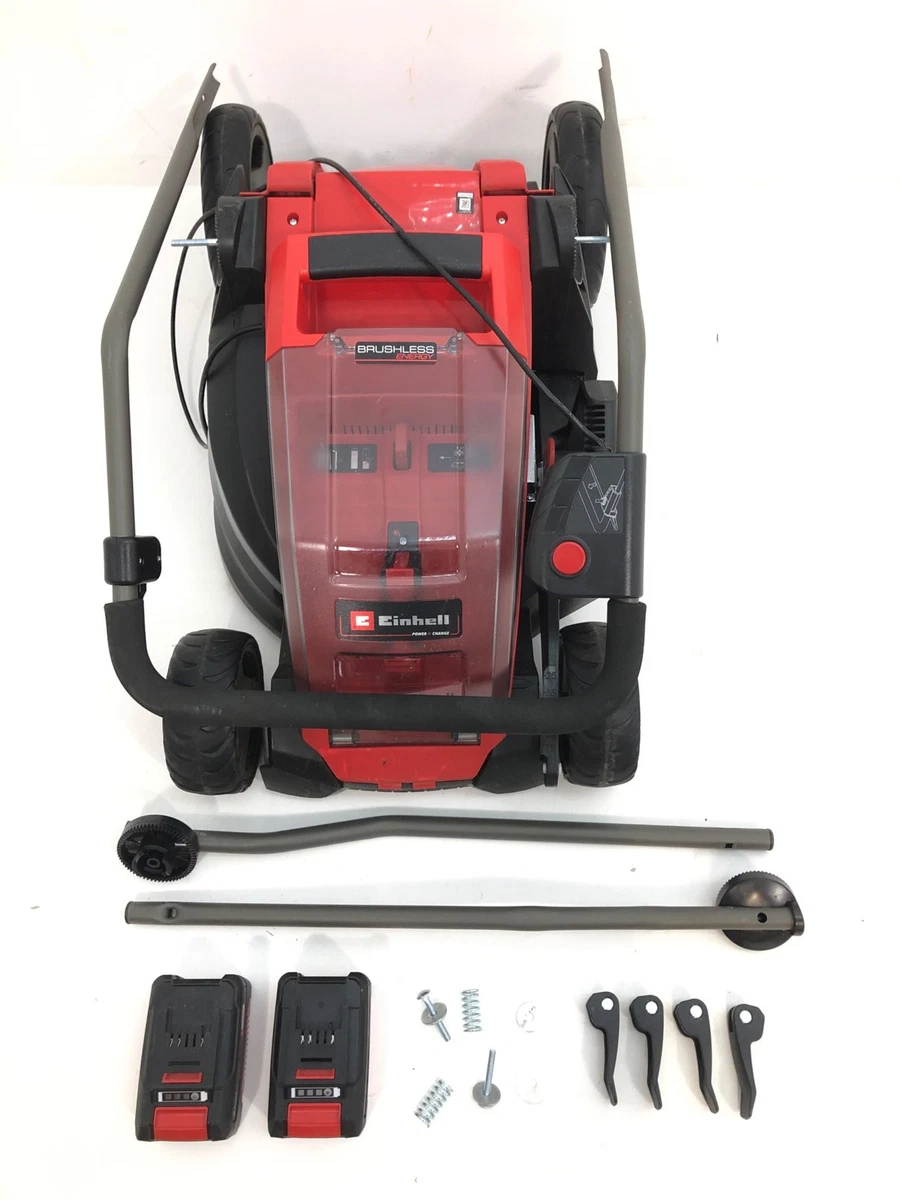 CORTACÉSPED A BATERÍA Einhell GE-CM 36/36 Li 2×4,0 Ah