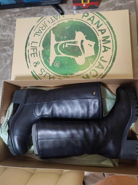 Women Panama Jack Boots Black 37.5