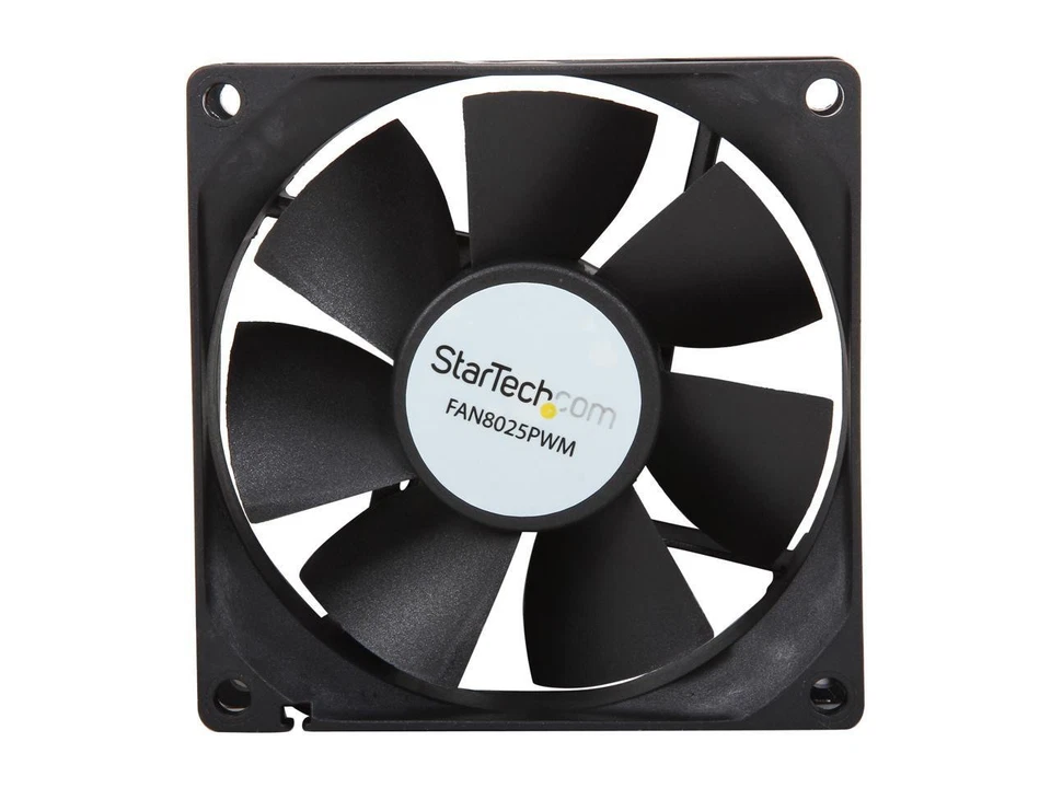 StarTech.com FAN8025PWM 80mm Computer Case Fan with PWM - Pulse Width Modulation - Image 2 of 4