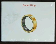 Smart Ring Size 7 Black Color Magnetic Charging Health Monitor New/Sealed Box