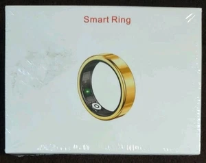 Smart Ring Size 7 Black Color Magnetic Charging Health Monitor New/Sealed Box