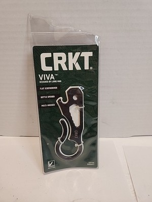 CRKT VIVA Multi Tool Flat Screwdriver Bottle Opener Multi Wrench Brand New 