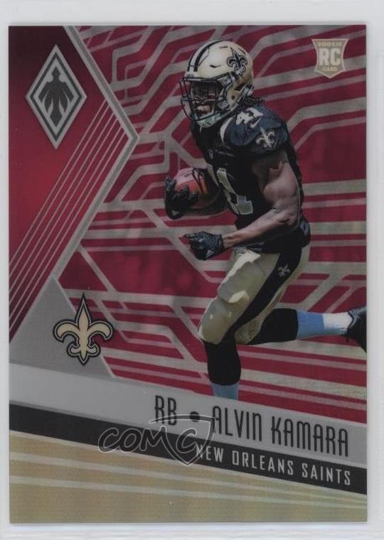 2017 Panini Phoenix Rookies Pink /199 Alvin Kamara #113 Rookie RC