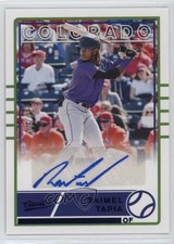 2020 Panini Chronicles Classics Auto Blue 7/25 Raimel Tapia #CA-RT Auto 0c2