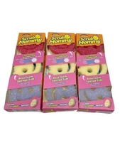 Scrub Daddy Scrub Mommy - Dish Scrubber + Non-Scratch Cleaning Sponges (Pack 3)