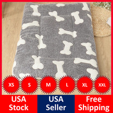 X-XXL Pet Calming Bed Dog Cat Sleeping Kennel Puppy Super Soft Mat Pad Warm Nest