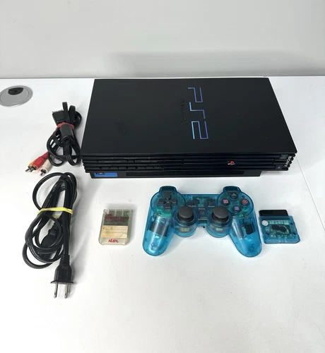 Sony PlayStation 2 PS2 Fat Console- SCPH-39001 W/Cords/Controller Tested