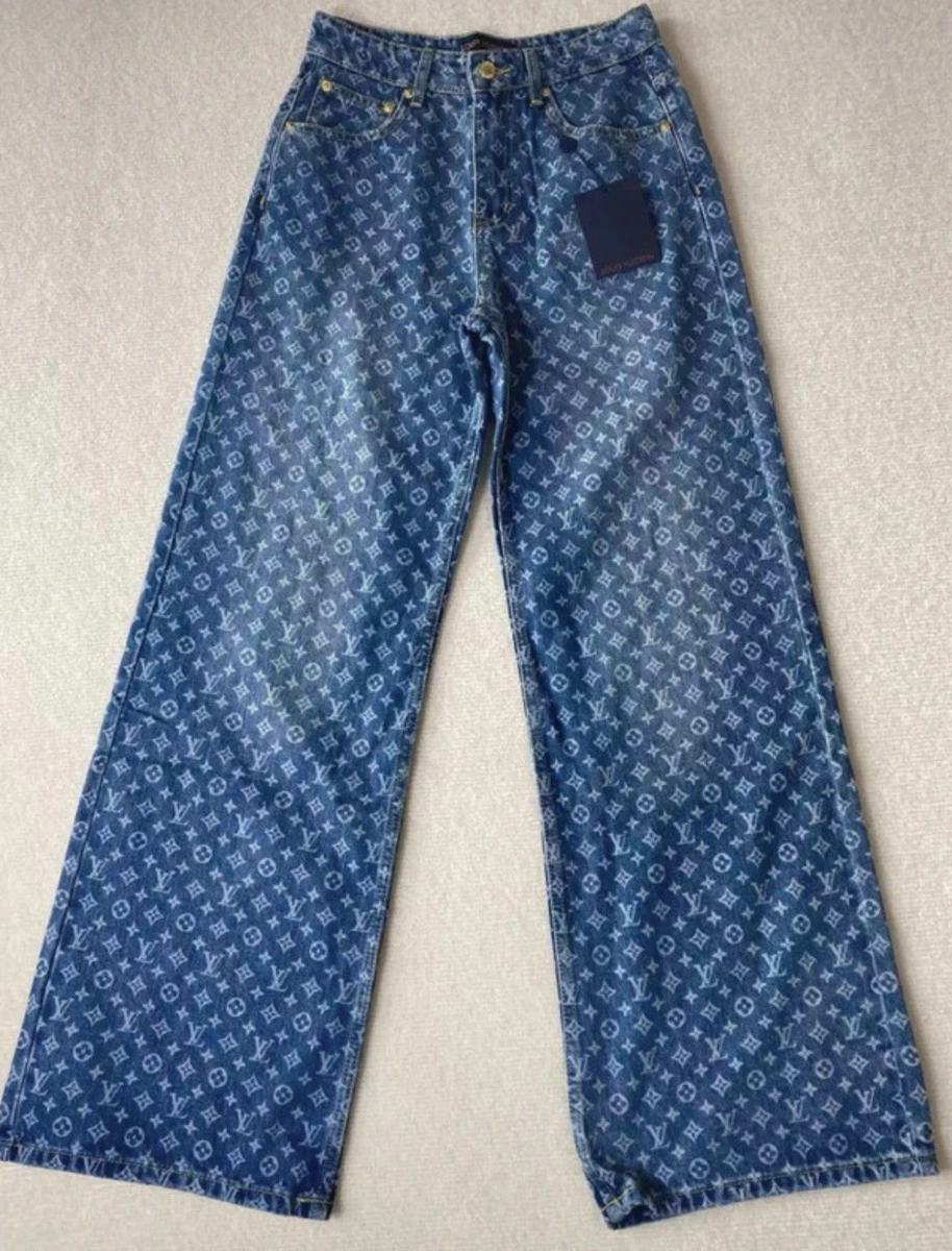 Louis Vuitton Blue Pants for Men for sale | eBay