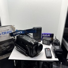 Vintage Sony Handycam Video Hi8 CCD-TR101 Untested