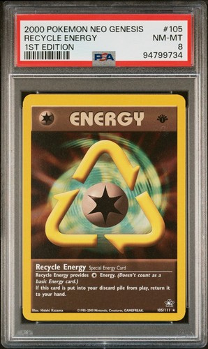 Recycle Energy (1st Edition) graded PSA 8 for sale on eBay