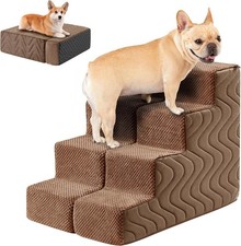Dog Stairs for Bed, Dog Steps for High Bed, Pet Steps for Small Dogs and Cats, N
