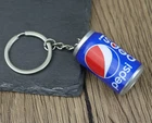 Pepsi Cola Coke Miniature 4cm Tin Pendant Mini Can Keyring