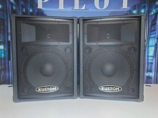 Kustom KPC15 15" PA Speaker Cabinet with Horn Pair