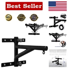Durable Heavy Duty Punching Bag Hanger with 180-Degree Rotation for Home Gym
