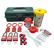 ZING 7129 Portable Lockout Kit,Electrical,Tool Box 12E761