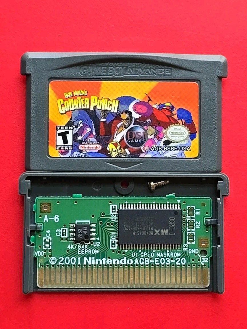 Game Boy Advance Wade Hixton's Counter Punch Authentic