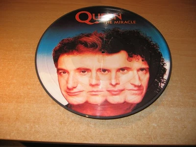 QUEEN-The Miracle-Rare Picture Disc-LTD Edition-Ex+ - Photo 1/2