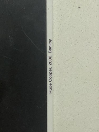 Banksy Official ‘Rude Copper’ Magnet from ‘The Art Of Banksy’ Regents Street. - Picture 6 of 7