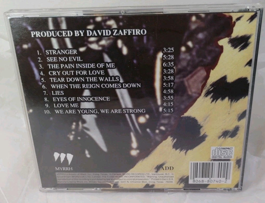 Holy Soldier Self Titled Original CD 1990 RARE Christian Metal