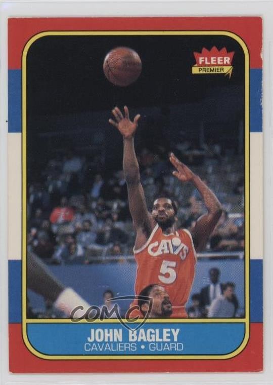 1986-87 Fleer John Bagley #5 0nr3