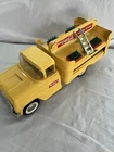Vintage 1965 Yellow Buddy L New Ford Coca Cola Pressed Steel Delivery Truck