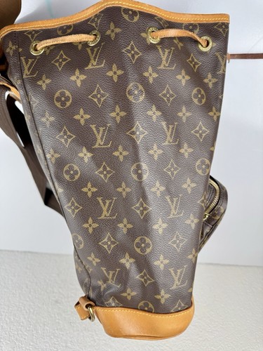 Louis Vuitton MONTSOURIS GM Monogram Backpack BAG LV Authentic UNISEX USship BIG - Picture 9 of 24