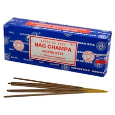 Satya Sai Baba Nag champa Incense Sticks Handrolled Puja Natural Agarbatti 250gm