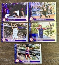 2024 Chrome US Olympic/Paralympic Refractors Bridges Ellison Louis Woodhall ++