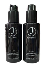 J Beverly Hills 5 In 1 Styling Emulsion 3.4 oz. Pack of 2.