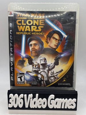 Star Wars The Clone Wars Republic Heroes Sony PlayStation 3 PS3 Game CIB