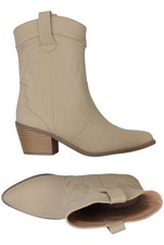 even odd Stiefelette Damen Ankle Boots Booties Gr. EU 38 Beige #2okwsax