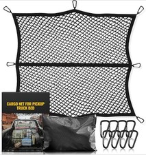 Cargo Net For Pickup Truck Bed - Stretchable 4x4 To 7x7 High Elastic Fine Cargo Net For Pickup Truck Bed - Stretchable 4x4 To 7x7 High Elastic Fine