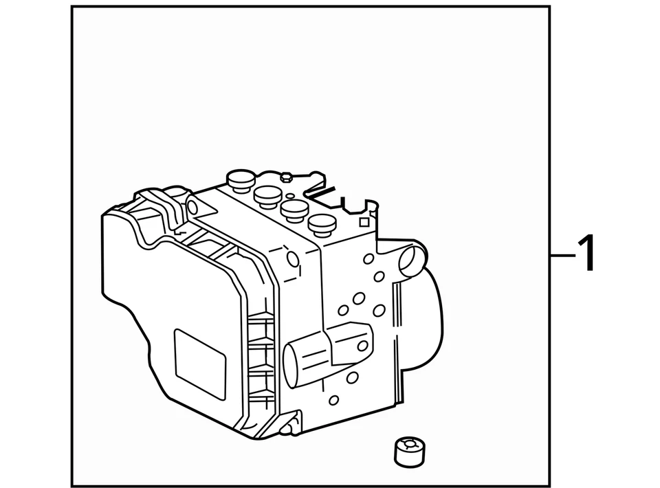Conjunto de actuador y bomba de pieza de freno antibloqueo OEM para 07-08 LEXUS ES350 13221 Foto 4 de 4